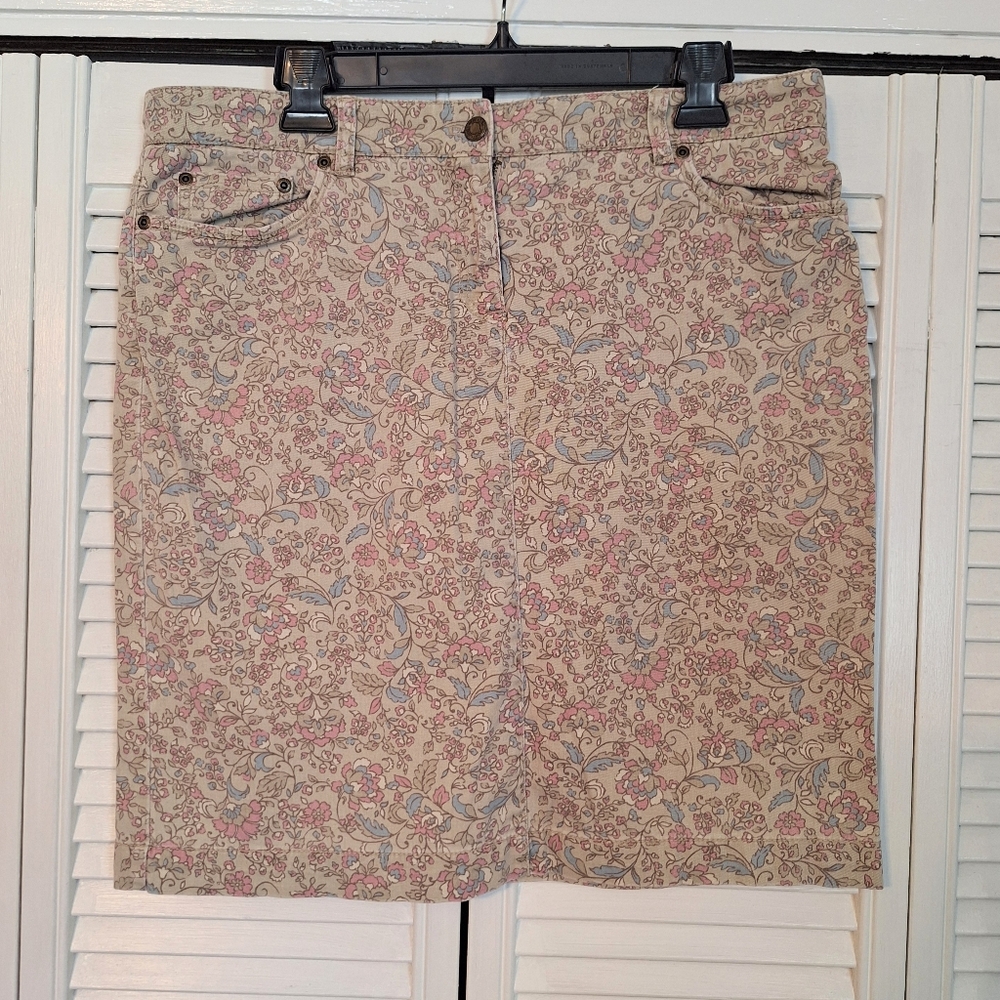 Jones New York Floral Skirt Sz 12